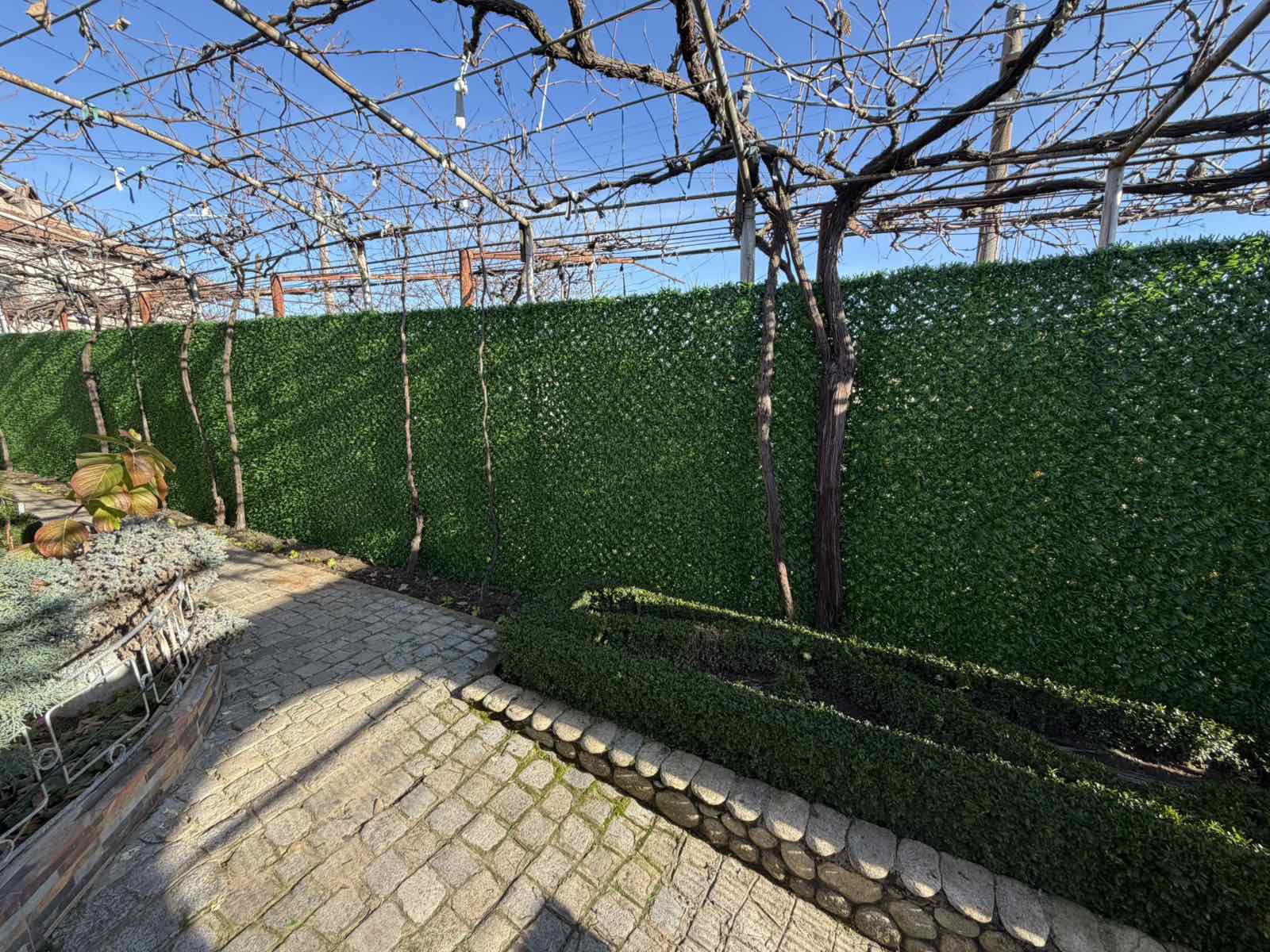 Декоративна мрежа „Жив плет“ – зелена ограда без поддръжка