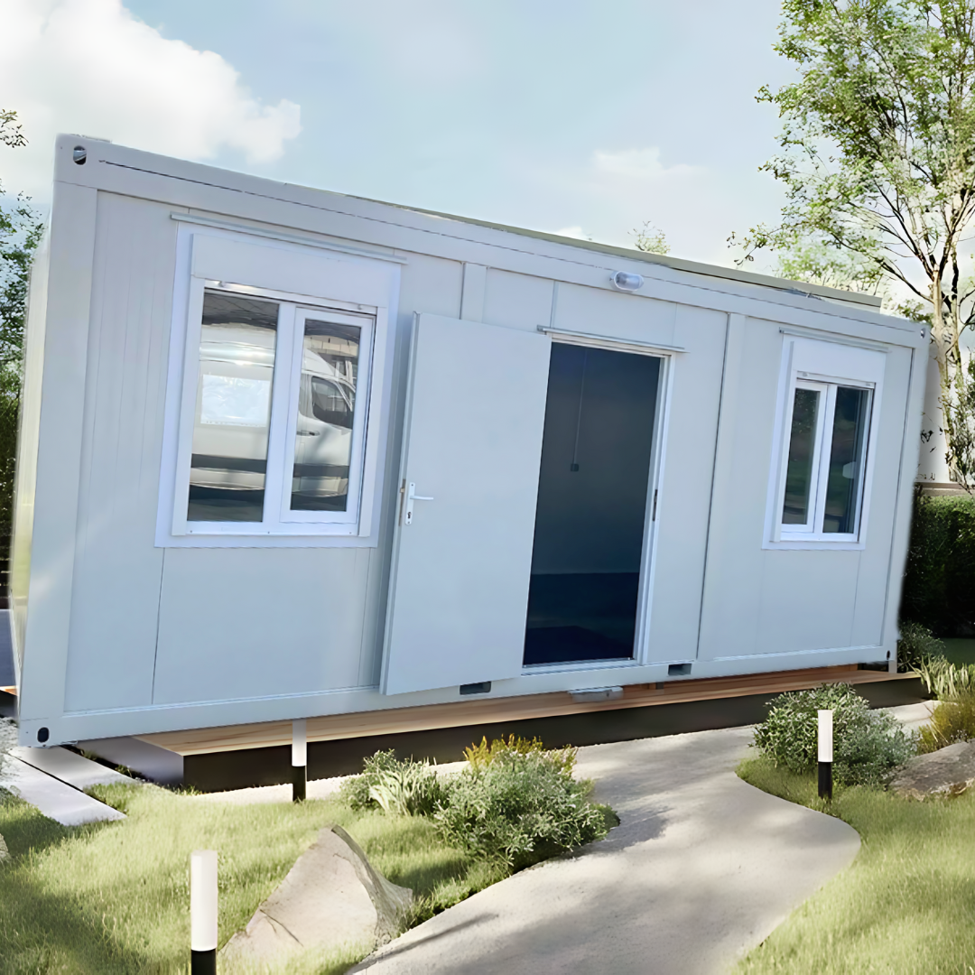 Контейнер с две преходни помещения