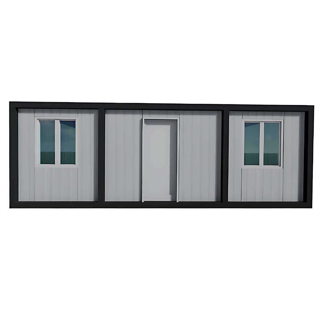 Контейнер с две помещения, баня и WC