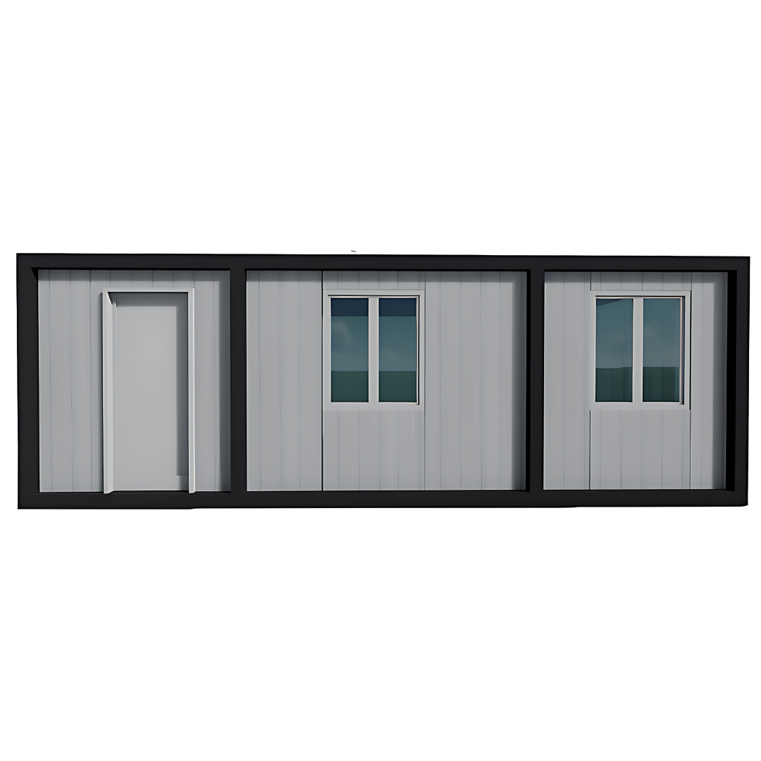 Контейнер с едно помещение, баня и кухня