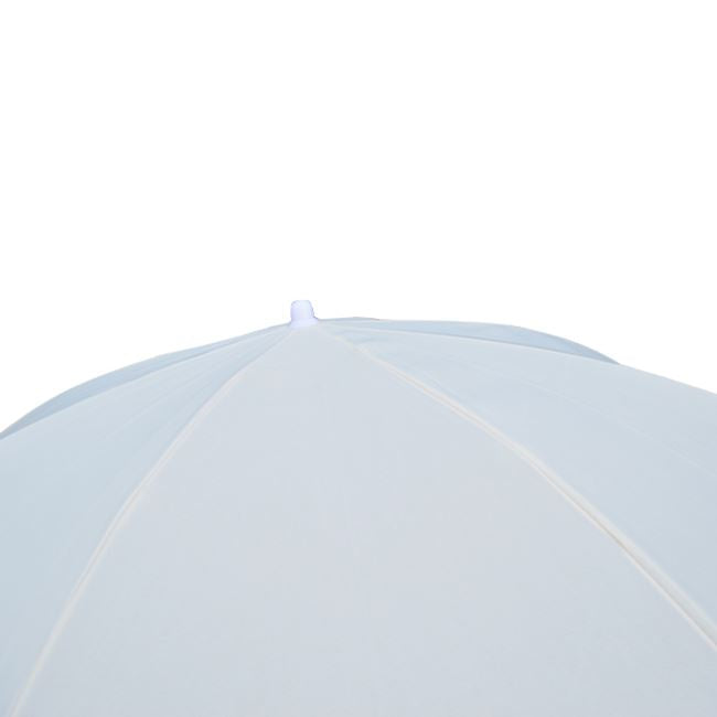 Чадър за плаж RANDALL 2.20м бял 8 ребра FIBERGLASS - снимка 3