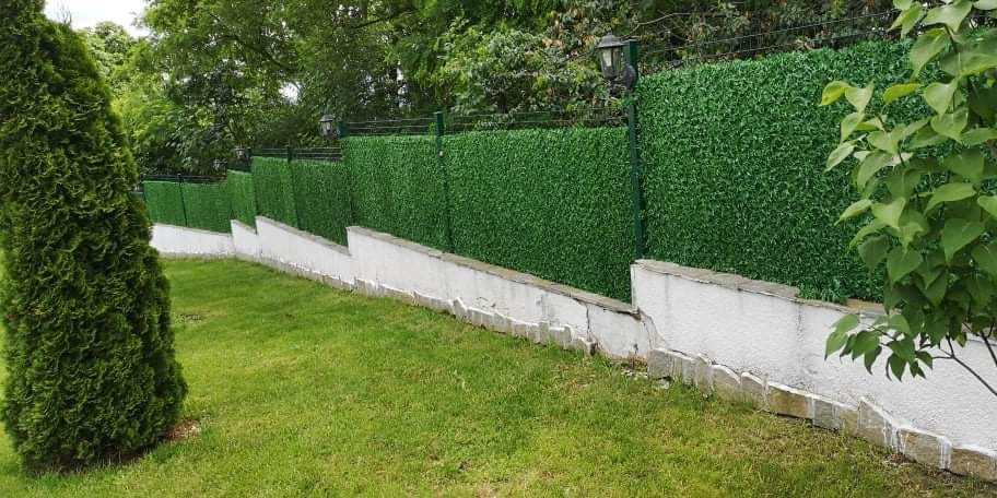 Декоративна мрежа „Жив плет“ – зелена ограда без поддръжка