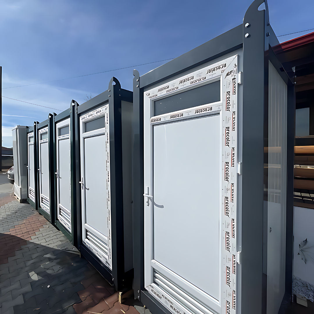 Единична тоалетна кабинка