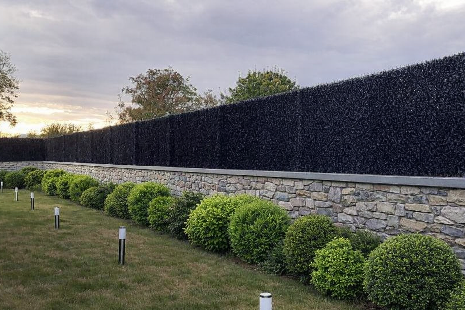 ДЕКОРАТИВНА МРЕЖА "ЖИВ ПЛЕТ" - АНТРАЦИТ