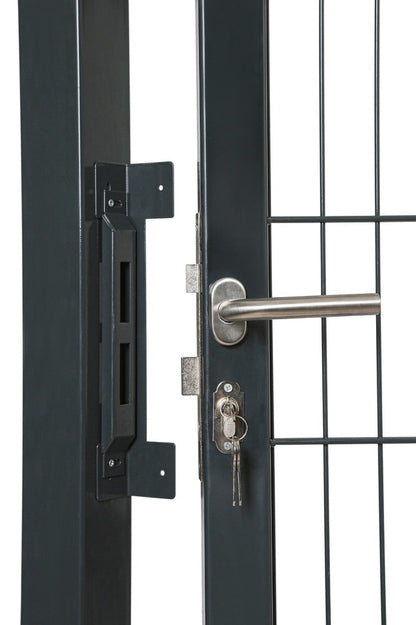 ДВОРНА ВРАТА 2D ДЕЛУКС - С БРАВА