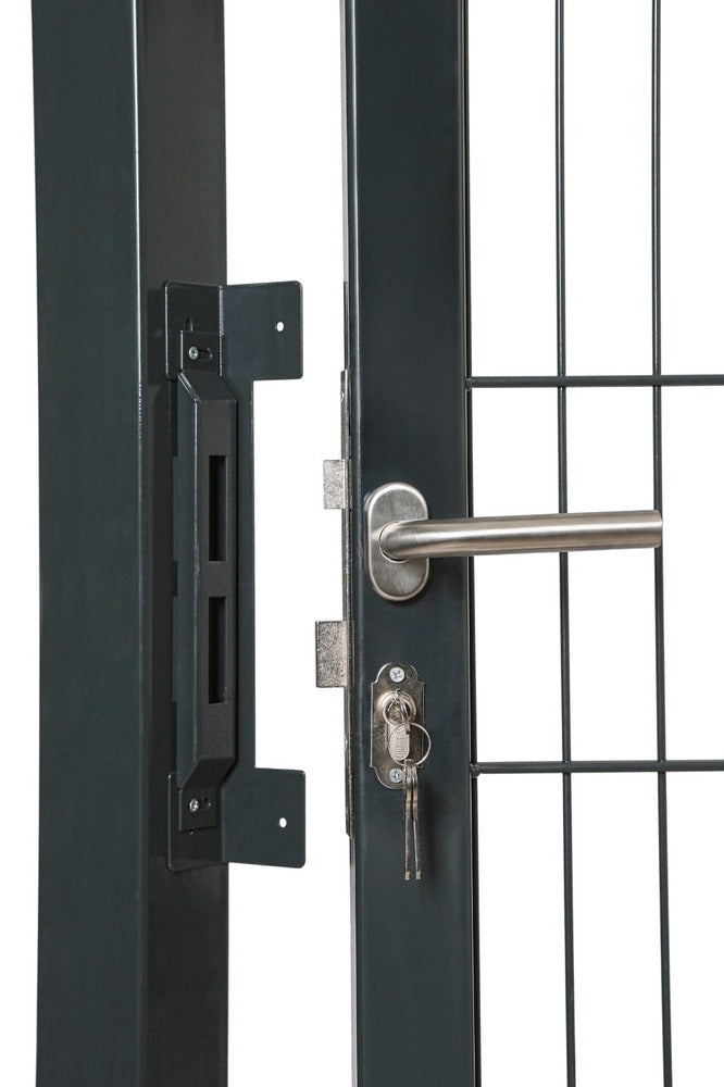 ДВОРНА ВРАТА 2D ДЕЛУКС - С БРАВА