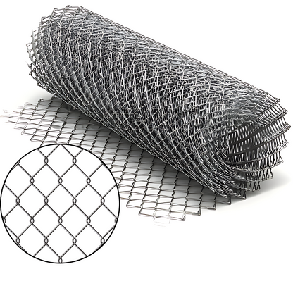 Поцинкована плетена мрежа 2мм