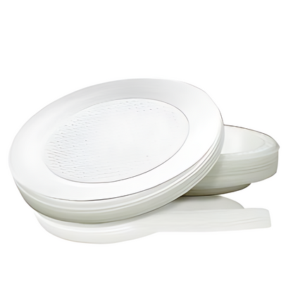 Пластмасова чиния - кръгла