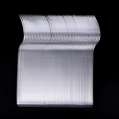 Пластмасова вилица Прозрачна