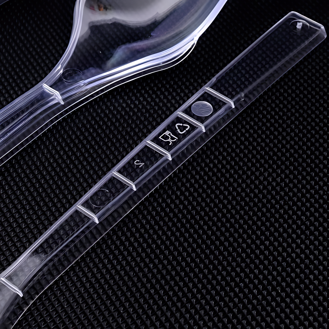 Пластмасова лъжица Прозрачна