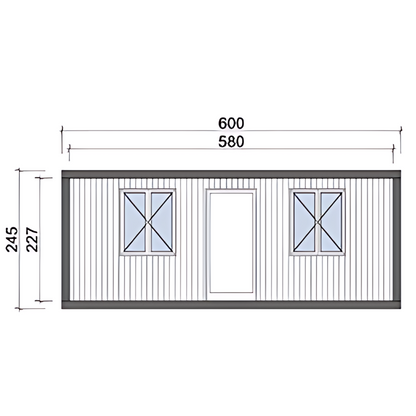Контейнер с едно помещение