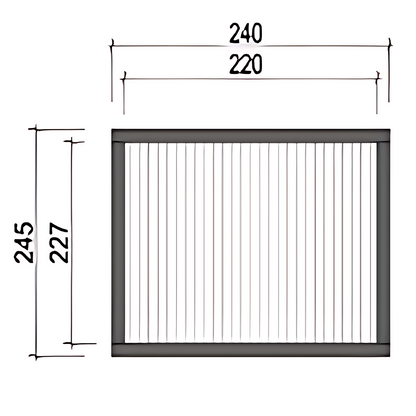 Контейнер с две преходни помещения
