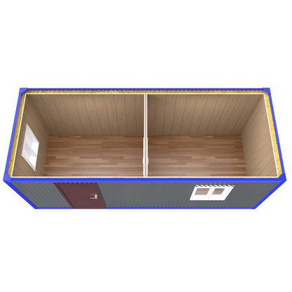 Контейнер с две преходни помещения