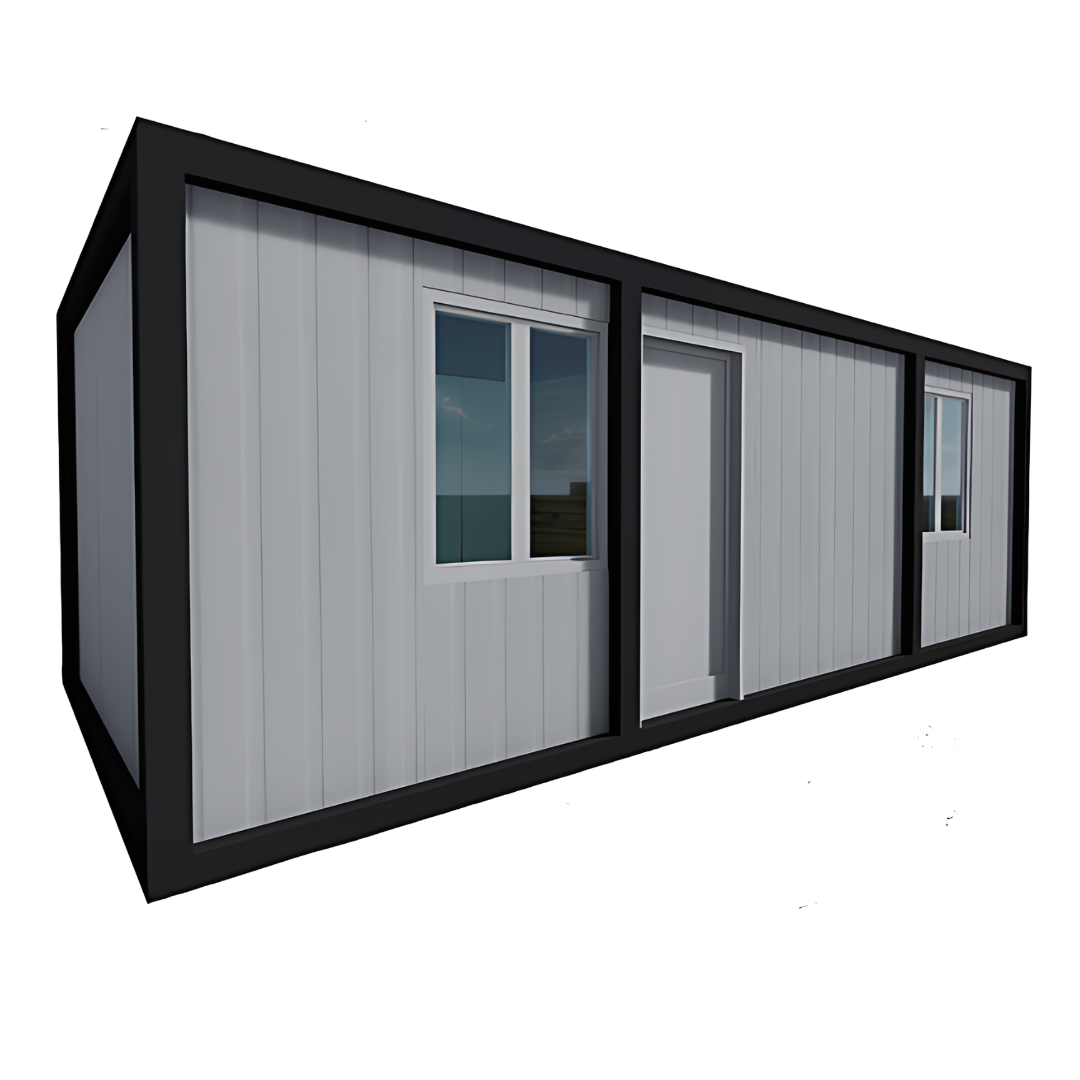 Контейнер с две преходни помещения