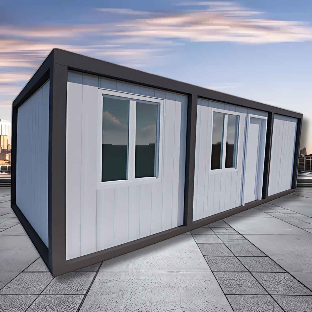 Контейнер с едно помещение, баня и WC