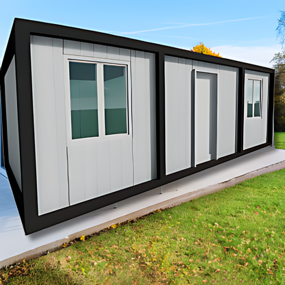 Контейнер с две помещения, баня и WC