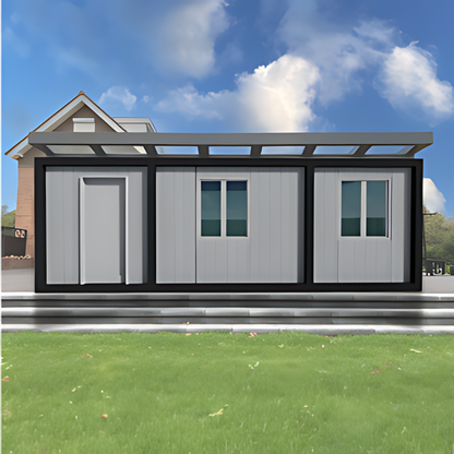 Контейнер с едно помещение, баня и кухня