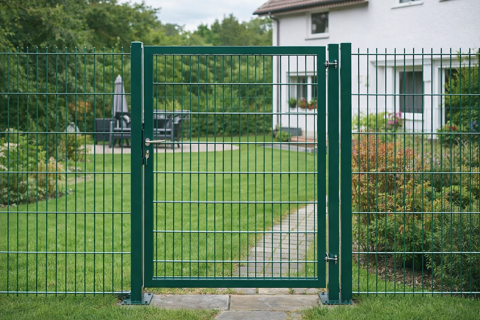 ДВОРНА ВРАТА 2D ДЕЛУКС - С БРАВА