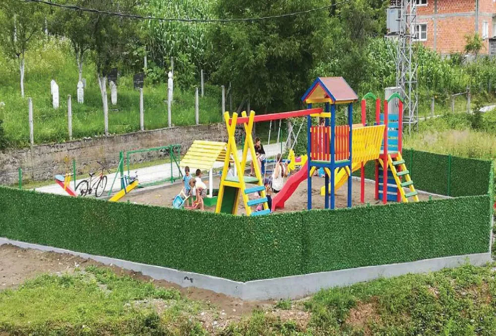 ДЕКОРАТИВНА МРЕЖА "ЖИВ ПЛЕТ" - ЗЕЛЕНА