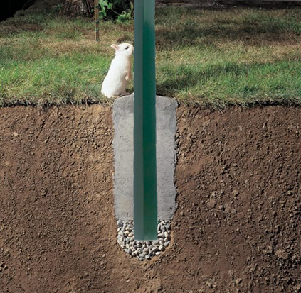 Оградни колове за вкопаване