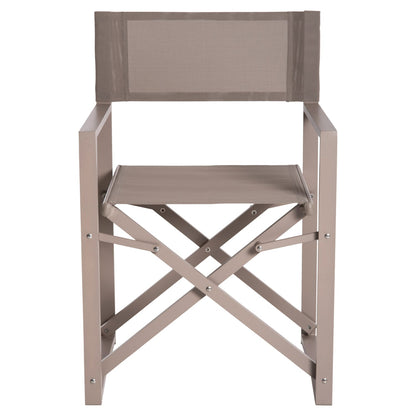 ДИРЕКТОРСКИ СТОЛ ALUMINUM DUPRE ЦВЯТ ШАМПАНСКО 57x48,5x85.5Всм.