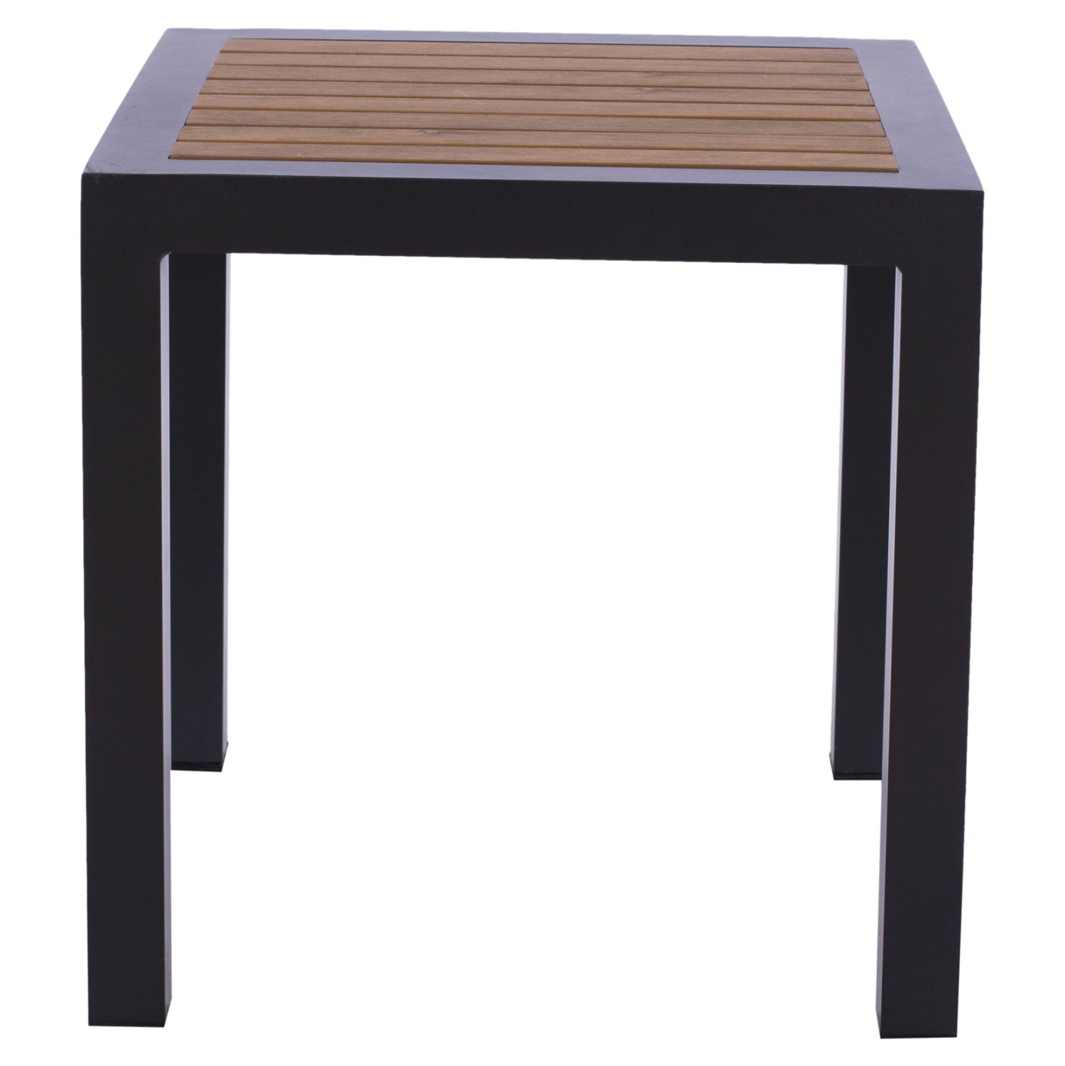 Алуминиева маса сива с полиуд 45x45x45,5 см