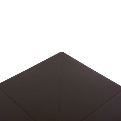 КВАДРАТНА ПОЛИПРОПИЛЕНОВА МАСА TERRIN КАФЯВА 60x60x75Hсм
